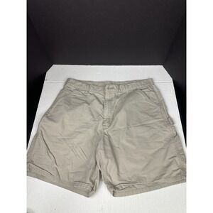 Carhartt B144 Canvas Utility Work Shorts Original Fit Mens 38 Tan